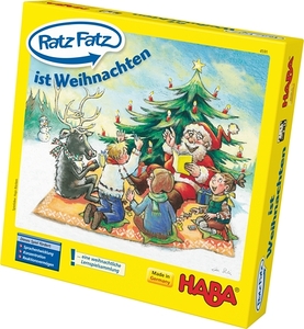 Deckel des Spiels 'RatzFatz ist Weihnachten'